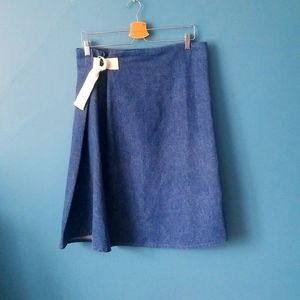 Smoking Lily Denim Skirt